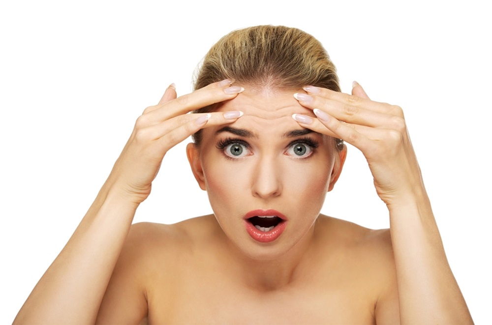 Fjerne rynker i pannen botox eller filler